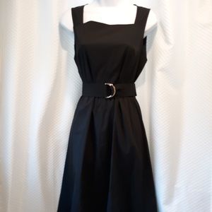 Lafayette 148  Black midi dress